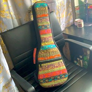 Boho print ukulele case